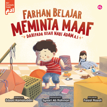 Farhan Belajar Meminta Maaf Daripada Kisah Nabi Adam A.S - IMAN Shoppe Bookstore